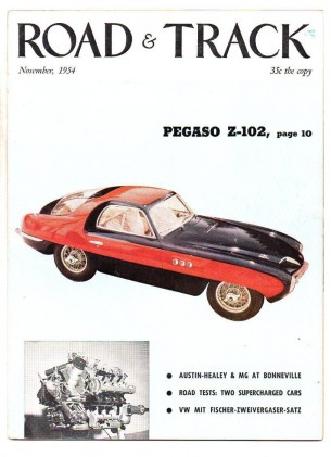 ROAD & TRACK 1954 NOV - PEGASO, BLOWN MG-TF, K. MILES